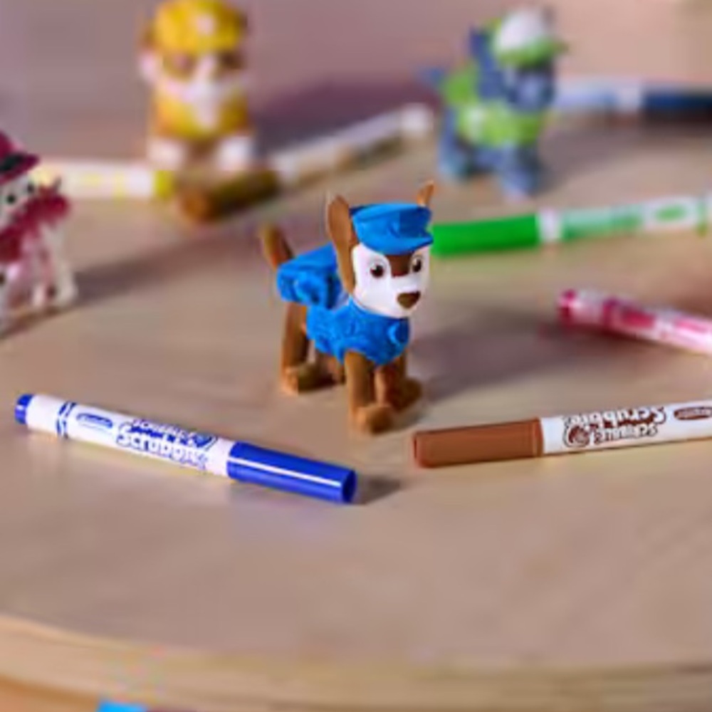 Set 2 Paw Patrol Crayola Scribble Scrubbies - NEW - Picture 2 of 4